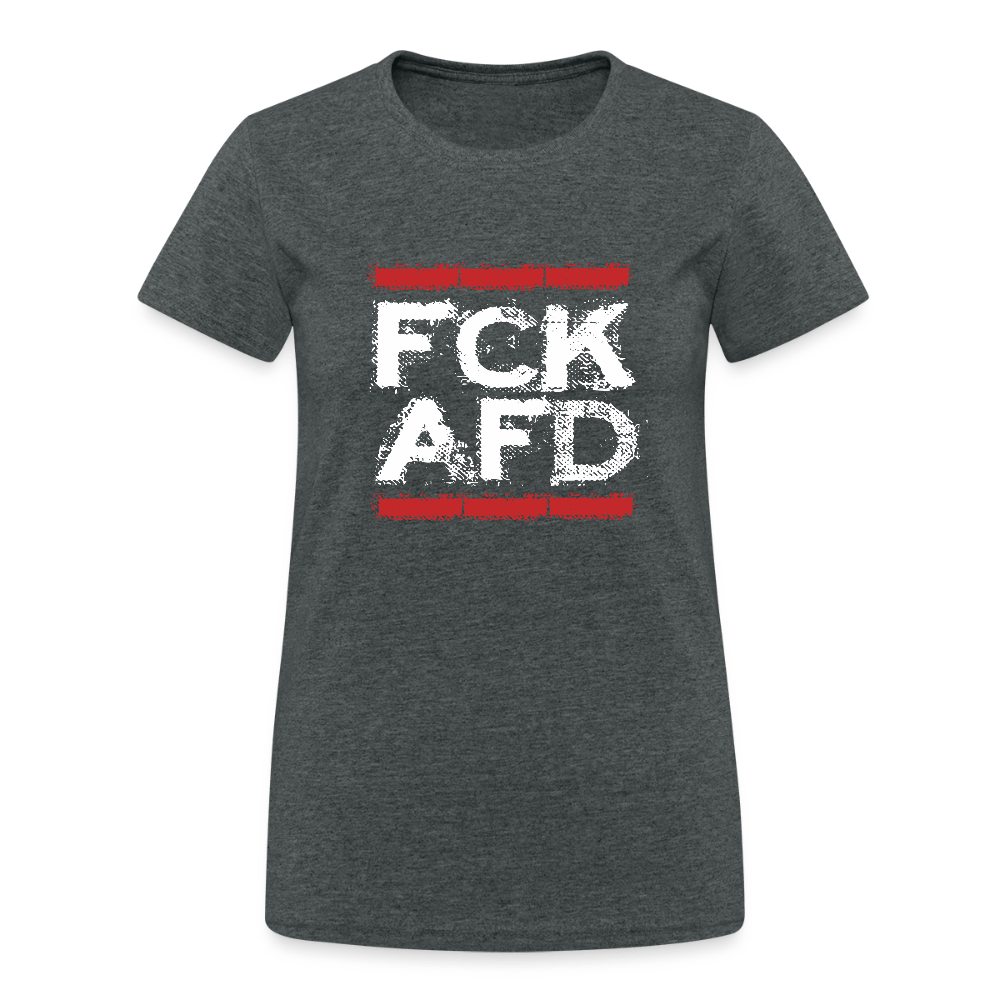 Damen T-Shirt „FCK AFD“ – Politisches Statement gegen Rechts