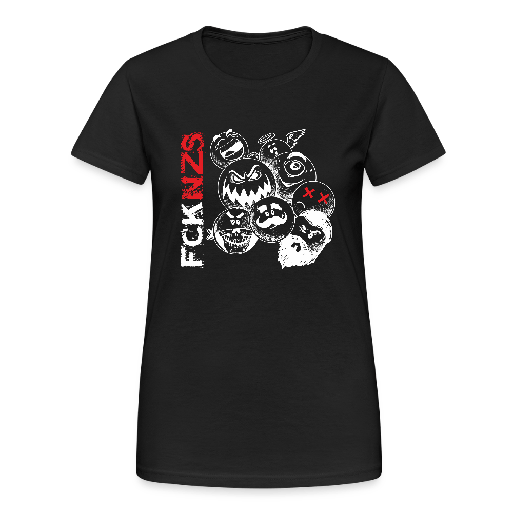 Damen T-Shirt FCK NZS  – Spuk den Faschismus weg