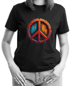Damen T-Shirt "Peace Not War"