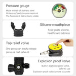 DIDEEP 1Liter 10 - 20Mins Underwater Diving Cylinder With Hand Pump - AdeLShop