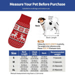 Dog winter clothing Christmas celebration clothes Knitted pet clothing Suitable - AdeLShop