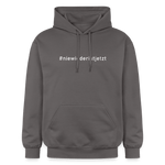 Hoodie Unisex gegen das Vergessen – „Nie wieder ist jetzt“