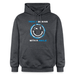 Hoodie Unisex "Peace begins with a smile"