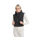 Jacket Women Male Bracket Mock Collar Zipper Cape Beanie - AdeLShop