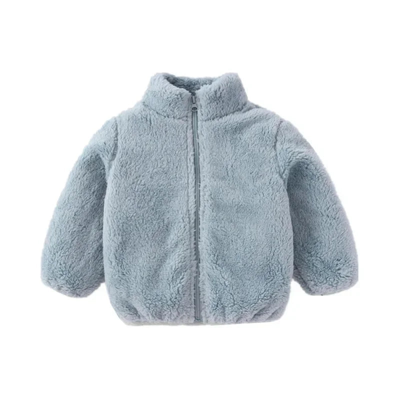 Kids Winter Coats New Children Outerwear Boy Warm Fleece Jacket Baby Girls - AdeLShop