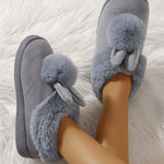 Ladies Shoes Cute Plush Slippers - Soft & Cozy - Perfect for Relaxing at Home - Ideal Gift for Women - AdeLShop