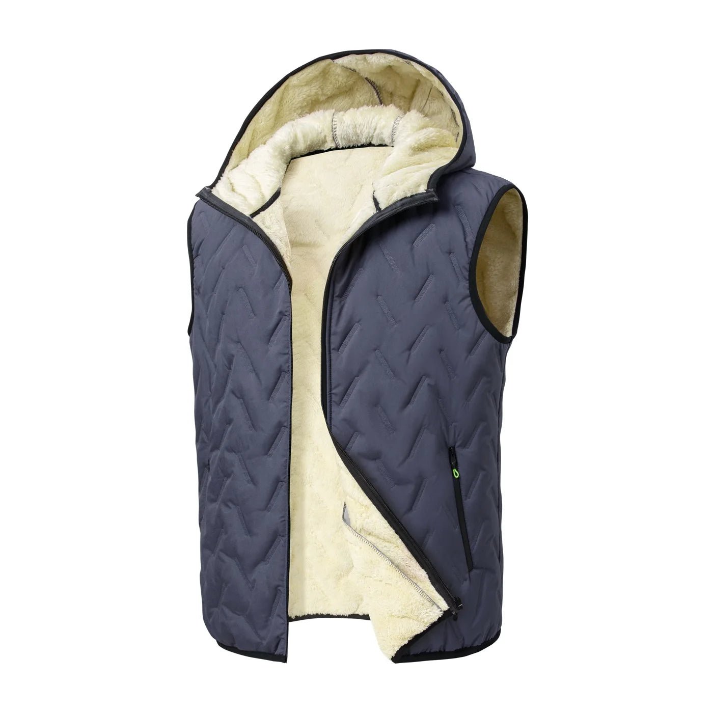 Men's winter vest jacket, sleeveless overcoat - AdeLShop