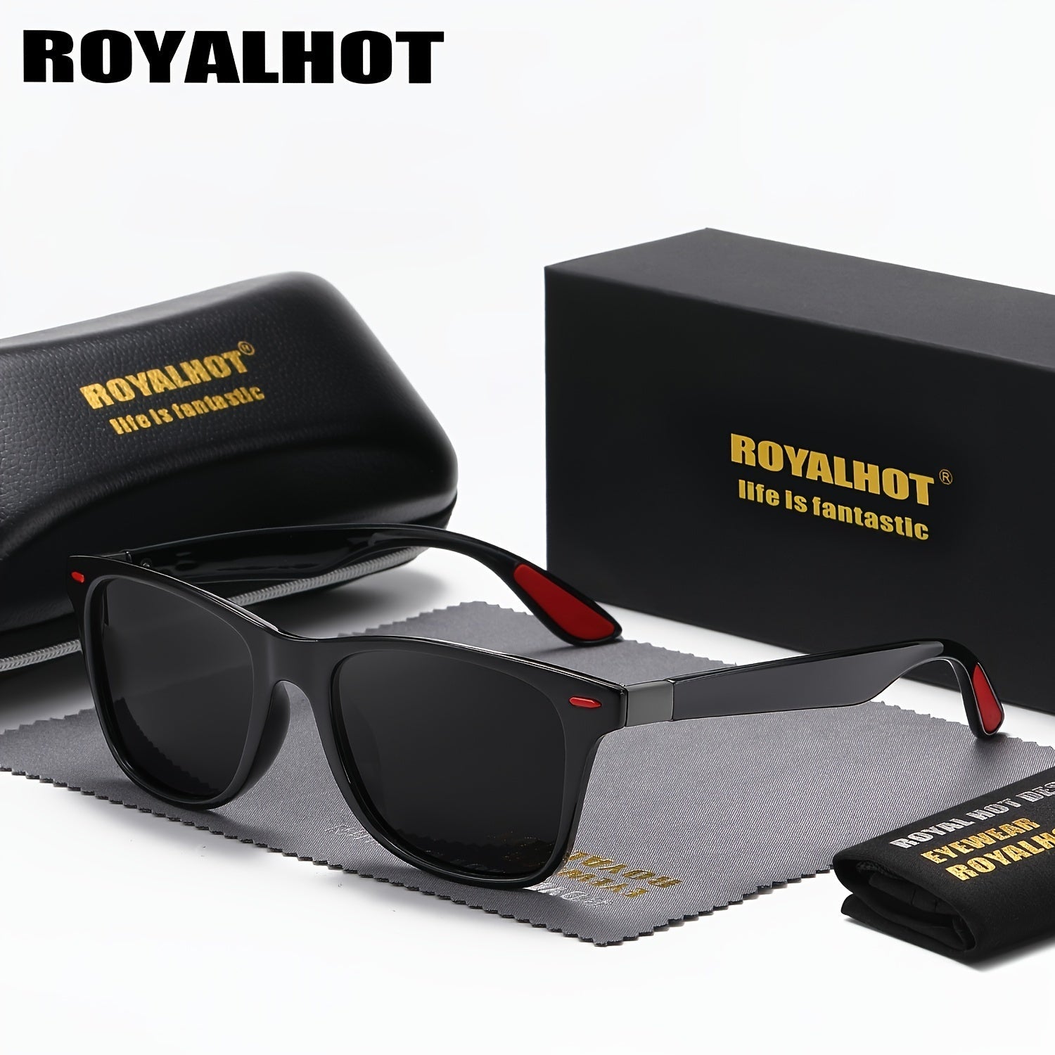 RoyalHot, Sunglasses, For Men Women Outdoor Sports Party Vacation Travel Driving - AdeLShop
