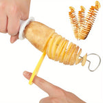 Set Multifunctional Spiral Potato Slicer 6 - Piece - AdeLShop