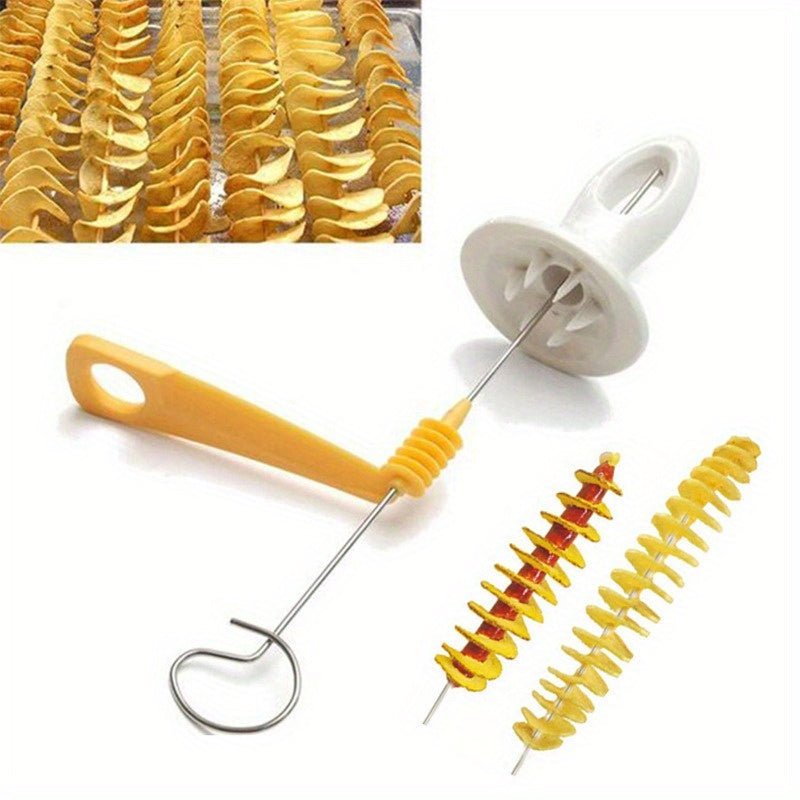 Set Multifunctional Spiral Potato Slicer 6 - Piece - AdeLShop