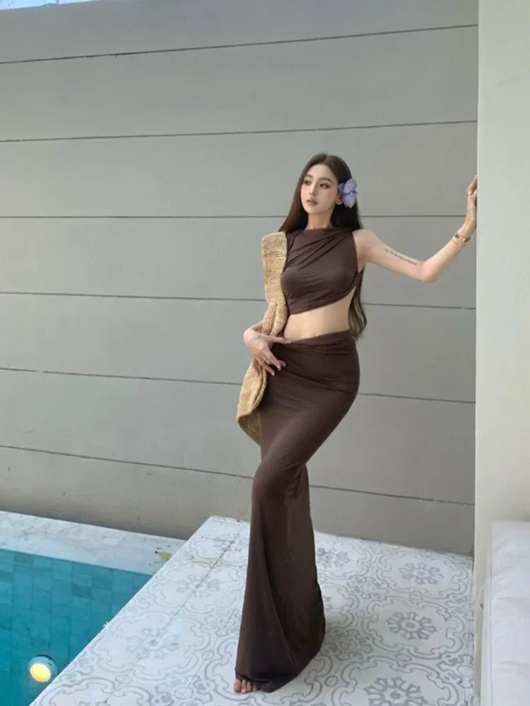 Sweet hot Girl Suit Women's Two - piece Set fashion female clothes - AdeLShop