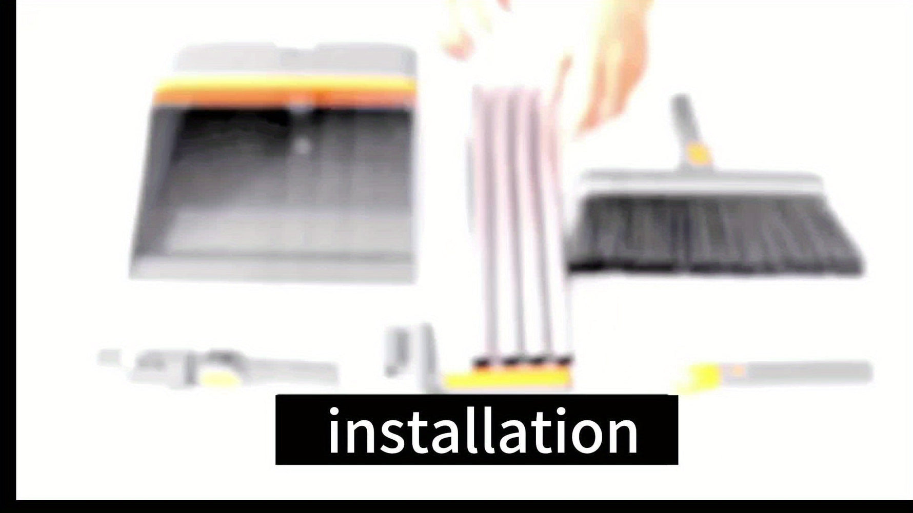 Thickened Multifunctional Broom Dustpan Floor Brush 2pcs/set, - AdeLShop