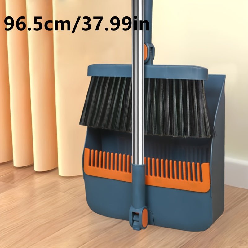 Thickened Multifunctional Broom Dustpan Floor Brush 2pcs/set, - AdeLShop