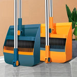 Thickened Multifunctional Broom Dustpan Floor Brush 2pcs/set, - AdeLShop