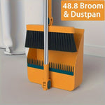 Thickened Multifunctional Broom Dustpan Floor Brush 2pcs/set, - AdeLShop