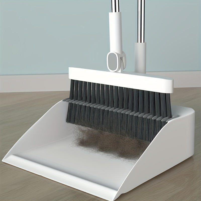 Thickened Multifunctional Broom Dustpan Floor Brush 2pcs/set, - AdeLShop