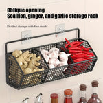 Wall Mounted Kitchen Storage Basket - AdeLShop